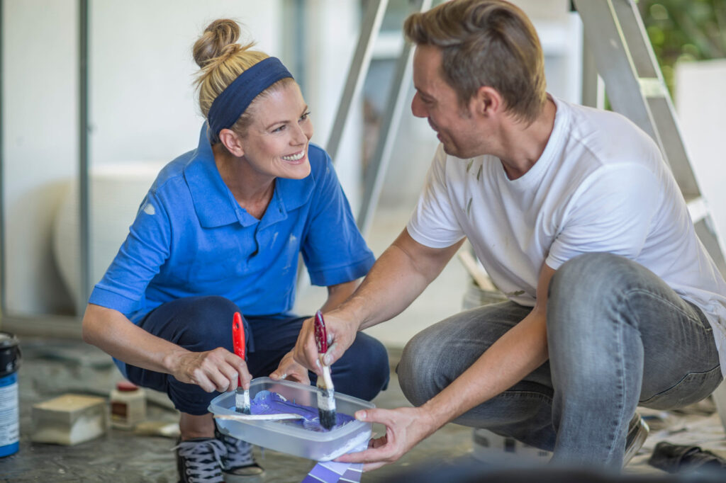 Chantier de rénovation énergétique financé par Groupe Apolline